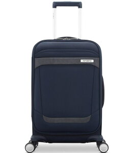 T\iCg fB[X obO X[cP[X Samsonite Elevation? Plus 22 Soft Side Carry-On Spinner Suitcase Midnight Blue