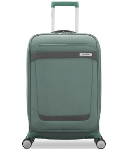 T\iCg fB[X obO X[cP[X Samsonite Elevation? Plus Soft Side Carry-On Expandable Spinner Suitcase Cypress Green