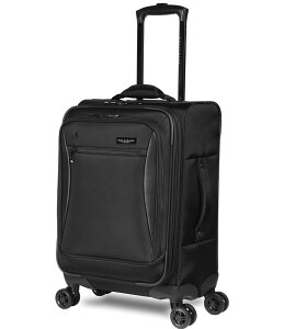 �E�H�[���[�o�b�O ���f�B�[�X �o�b�O �X�[�c�P�[�X Wally Bags Solutions 20 Expandable Carry-On Spinner with Padded Electronics Pockets Black �u���b�N