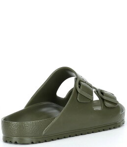 �r���P���V���g�b�N �����Y �V���[�Y �T���_�� Birkenstock Men's Arizona EVA Pool Slide Sandals Khaki Green �O���[��