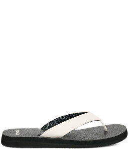 �T�k�[�N ���f�B�[�X �V���[�Y �T���_�� Sanuk Women's Yoga Mat II Flip Flops White �z���C�g