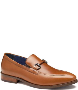 WXgAh}[tB[ Y V[Y Xb|E[t@[ U[ [t@[ Johnston & Murphy Men's Landry Leather Bit Buckle Slip On Loafers Tan ^