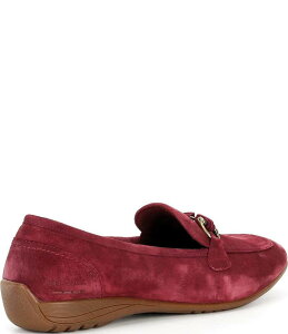 WZtZCx fB[X V[Y pvX XG[h [t@[ Josef Seibel Fenja 34 Suede Bit Buckle Loafers Red bh