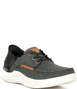 XPb`[Y Y V[Y hXV[Y bNXtBbg [t@[ Skechers Men's Slip-Ins Relaxed Fit Hasting Niko Loafers Black ubN