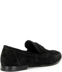 AgjI [j fB[X V[Y Xb|E[t@[ XG[h [t@[ Antonio Melani Cain Two Oiled Suede Penny Loafers Black ubN