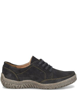 {[ fB[X V[Y Xj[J[ IbNXtH[h XG[h Born Bevi Distressed Suede Oxford Sneakers Black ubN