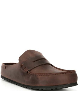 yz rPVgbN Y Xb|E[t@[ V[Y Men's Naples Wrapped Leather Penny Keeper Clogs Habana