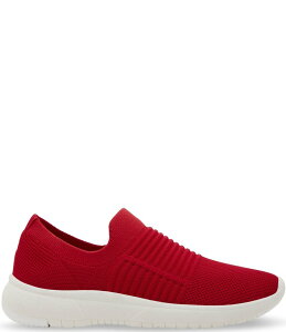 �u�����h ���f�B�[�X �{�g���X �J�W���A���p���c �X�j�[�J�[ �j�b�g Blondo Karen Knit Waterproof Slip On Sneakers Red ���b�h