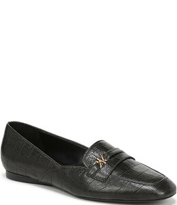 i`CU[ fB[X V[Y pvX U[ [t@[ Naturalizer Create Croco Embossed Leather Loafers Verde Green O[