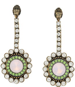 J[gWFCK[h fB[X ANZT[ sAXECO Be[W Kurt Geiger London Vintage Stone Gem Statement Drop Earrings Multi }`J[