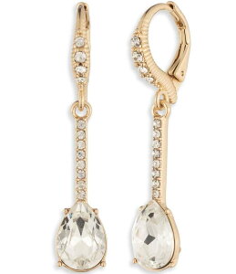 WoV[ fB[X ANZT[ sAXECO Givenchy Gold Tone Pave Pearl Linear Earrings Gold S[h