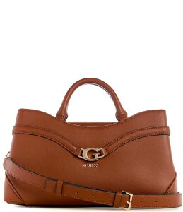 �Q�X ���f�B�[�X �o�b�O �n���h�o�b�O Guess Dea Girlfriend Satchel Bag Cognac