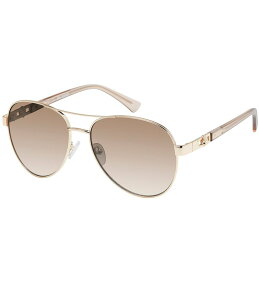 J[gWFCK[h fB[X ANZT[ TOXEACEFA Kurt Geiger London Women's KGL1036 57mm Aviator Sunglasses Gold S[h