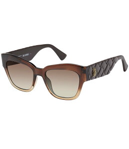 �J�[�g�W�F�C�K�[�����h�� ���f�B�[�X �A�N�Z�T���[ �T���O���X�E�A�C�E�F�A Kurt Geiger London Women's KGL1035 53mm Cat Eye Sunglasses Brown �u���E��