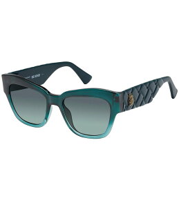 J[gWFCK[h fB[X ANZT[ TOXEACEFA Kurt Geiger London Women's KGL1035 53mm Cat Eye Sunglasses Dark Green O[