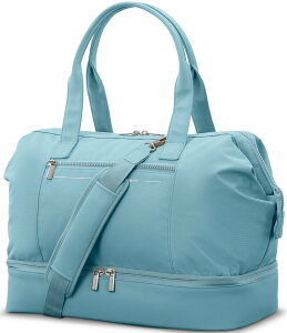 T\iCg fB[X obO X[cP[X Samsonite Companion Bags Better Than Basic Drop Bottom Weekender Duffle Bag Vintage Blue
