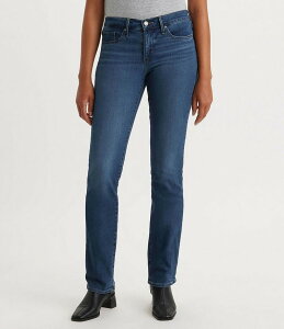 ���[�o�C�X ���f�B�[�X �{�g���X �f�j���p���c �X�g���[�g �W�[���Y Levi'sR 314 Mid Rise Shaping Straight Leg Jeans Lapis Loft