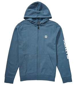 n[[ Y AE^[ WPbgEu] t[X p[J[ WPbg Hurley Icon Box Long Sleeve Brushed Fleece Hoodie Jacket Grey Teal O[