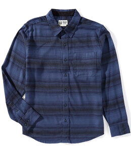 �}�[���b�g �����Y �g�b�v�X �V���c Marmot Ombre Lightweight Flannel Long Sleeve Woven Shirt Thunderhead/Black �u���b�N