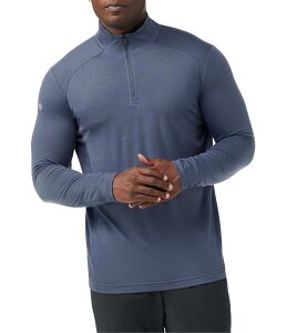 【送料無料】 スマートウール メンズ ニット・セーター アウター Active Quarter-Zip Pullover Nightfall Blue