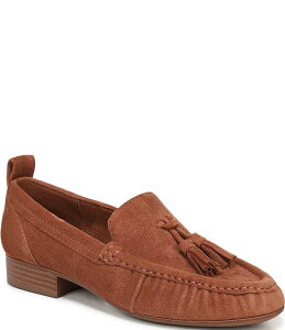 TGf} fB[X V[Y Xb|E[t@[ XG[h [t@[ Circus NY by Sam Edelman Hudson Suede Tassel Loafers Rich Cognac