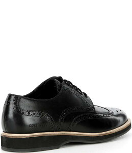 R[n[ Y V[Y hXV[Y EBO`bv IbNXtH[h u[O U[ Cole Haan Men's Morse Grand Leather Brogue Detail Wingtip Oxfords Black/Black/Gray Pinstripe ubN