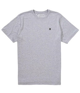n[[ Y gbvX Vc TVc W[W[ Hurley Icon Short Sleeve Heathered Jersey T-Shirt Dark Grey Heather O[
