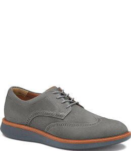 �W�����X�g���A���h�}�[�t�B�[ �����Y �V���[�Y �h���X�V���[�Y �E�B���O�`�b�v �I�b�N�X�t�H�[�h Johnston & Murphy Men's XC+Parker Nubuck Wingtip Oxfords Gray �O���[