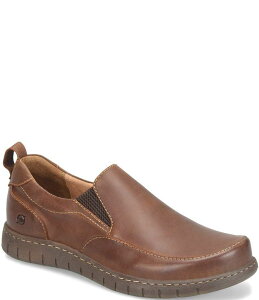 【送料無料】 ボーン メンズ スリッポン・ローファー シューズ Men's Leeds Leather Slip On Sneakers Brown
