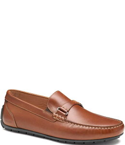 WXgAh}[tB[ Y V[Y Xb|E[t@[ U[ [t@[ Johnston & Murphy Men's Beck Leather Bit Buckle Loafers Tan ^