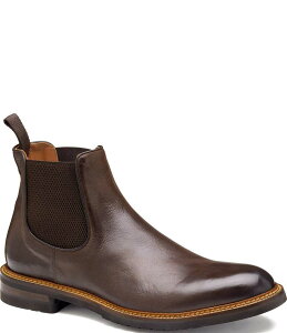 WXgAh}[tB[ Y V[Y u[cECu[c `FV[u[c `FV[ u[c U[ Johnston & Murphy Collection Men's Hartford Leather Chelsea Boots Dark Brown uE