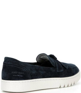 WZtZCx fB[X V[Y pvX XG[h [t@[ Josef Seibel Jessie 08 Suede Bow Loafers Indigo CfBS