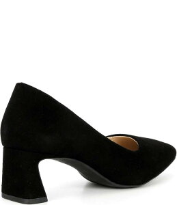 �A���b�N�X�}���[ ���f�B�[�X �V���[�Y �q�[�� �X�G�[�h Alex Marie Daphne Suede Block Heel Pumps Black �u���b�N