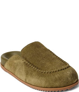 �W���b�N���W���[�X ���f�B�[�X �V���[�Y �p���v�X �X�G�[�h Jack Rogers Chesapeake Suede Clogs Olive �I���[�u