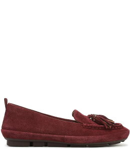 i`CU[ fB[X V[Y Xb|E[t@[ XG[h Naturalizer Betsy Suede Tassel Driving Moccasins Cranberry