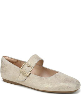 �h�N�^�[�E�V���[�� ���f�B�[�X �V���[�Y �p���v�X �g�[�� ���U�[ Dr. Scholl's Weston Jane Metallic Leather Mary Jane Flats Gold �S�[���h