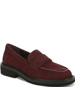 oCIjbN fB[X V[Y Xb|E[t@[ XG[h [t@[ Vionic Caitlin Suede Croco Penny Loafers Cherry Jubilee