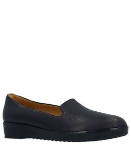[hs[h fB[X V[Y pvX vbgtH[ U[ [t@[ L'Amour Des Pieds Carlow Leather Slip On Platform Wedge Loafers Black ubN
