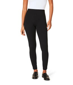 XpN fB[X {gX JWApc Classic Black Spanx Super Smooth Perfect Fit Ponte Zip Ankle Length Pull On Leggings
