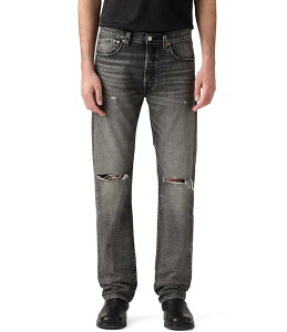 ���[�o�C�X �����Y �{�g���X �f�j���p���c �f�j�� �W�[���Y Levi'sR 501 Original Distressed Denim Jeans Black Sand Beach �u���b�N