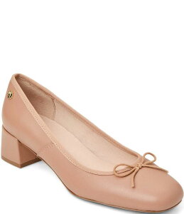 �W���b�N���W���[�X ���f�B�[�X �V���[�Y �q�[�� ���U�[ Jack Rogers Maddy Leather Block Heel Bow Pumps Cafe Au Lait