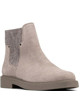 hihvl[ fB[X V[Y u[cECu[c XG[h `FV[ u[c Donald Pliner Gwineva Oily Suede Chelsea Booties Grey O[