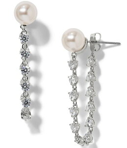 �i�f�B�[�� ���f�B�[�X �A�N�Z�T���[ �s�A�X�E�C�������O Nadri Venus CZ Pearl Front Back Earrings Silver �V���o�[