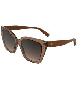 �P���h���X�R�b�g ���f�B�[�X �A�N�Z�T���[ �T���O���X�E�A�C�E�F�A Kendra Scott Women's Dira Tea Cup 56mm Cat Eye Sunglasses Light Brown/Caramel �u���E��