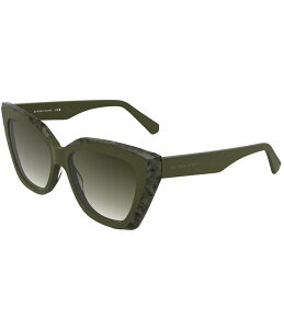 �P���h���X�R�b�g ���f�B�[�X �A�N�Z�T���[ �T���O���X�E�A�C�E�F�A Kendra Scott Women's Icons 56mm Cat Eye Sunglasses Olive/Green Marble/Khaki �O���[��