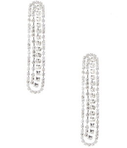 �Z�U���k ���f�B�[�X �A�N�Z�T���[ �s�A�X�E�C�������O Cezanne Tamara Linear Earrings Silver/Crystal �V���o�[