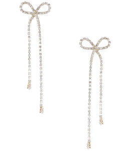 �Z�U���k ���f�B�[�X �A�N�Z�T���[ �s�A�X�E�C�������O C by Cezanne Baby Stone Bow Drop Earrings Gold/CZ �S�[���h