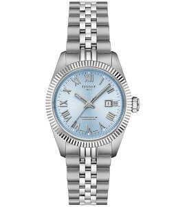 �e�B�\�b�g ���f�B�[�X �A�N�Z�T���[ �r���v T�V���c Tissot Women's Ballade Powermatic Automatic Stainless Steel Bracelet Watch Silver/Icy Blue Dial �u���[