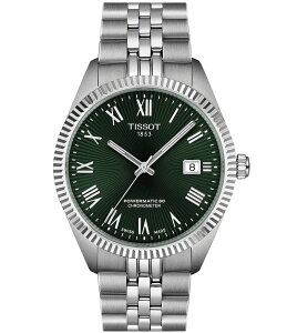 �e�B�\�b�g ���f�B�[�X �A�N�Z�T���[ �r���v T�V���c Tissot Men's Ballade GTS Powermatic 80 Automatic Stainless Steel Bracelet Watch Silver/Green Dial �O���[��