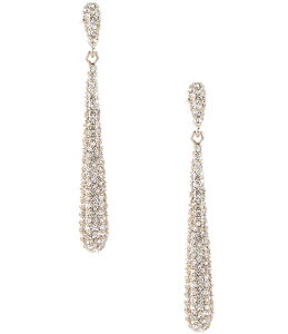 �Z�U���k ���f�B�[�X �A�N�Z�T���[ �s�A�X�E�C�������O Cezanne Crystal Pave Domed Stick Metal Linear Earrings Gold/Crystal �S�[���h
